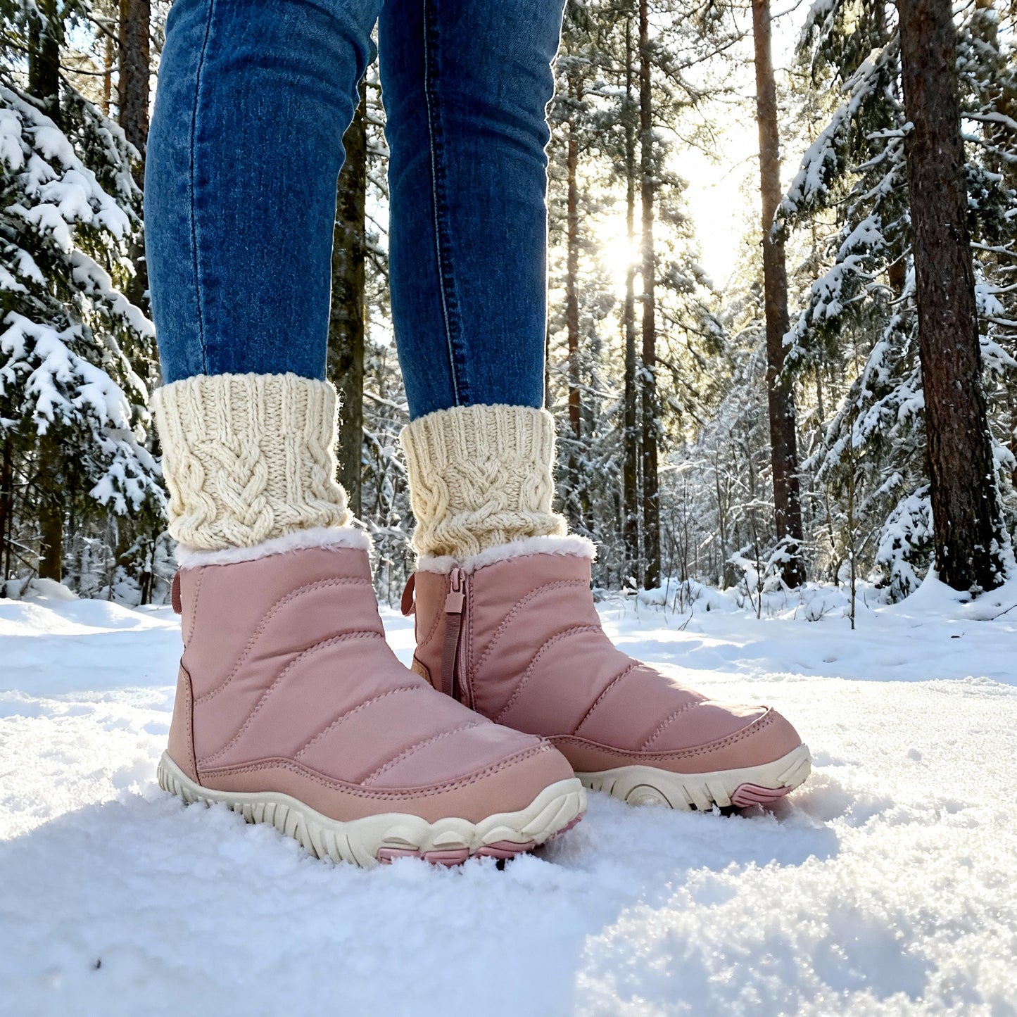 WS Cozy – Barefoot Winter Boots for All Day Comfort & Cold Protection